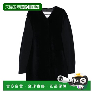 1h可退 香港直邮Jil Sander 长袖拼接大衣 J02AA0190J07215