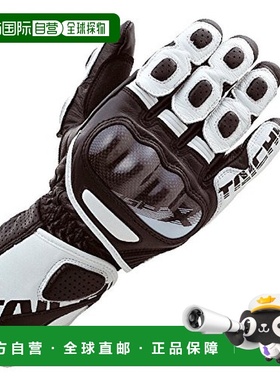 【日本直邮】Rs-Taichi GP-WRX 皮革赛车手套 黑色/白色 XXL NXT0