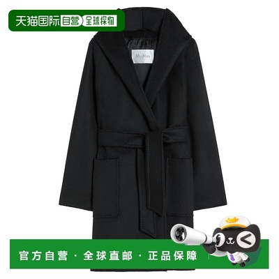 1h可退 香港直邮MAX MARA 女士外套 RIALTO002 AW2025 黑色
