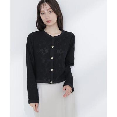 1h可退 日本直邮NATURAL BEAUTY BASIC 蕾丝短外套