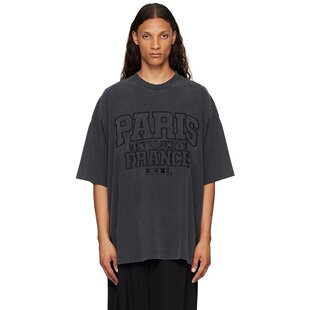 VETEMENTS XXXL Paris 恤 黑色
