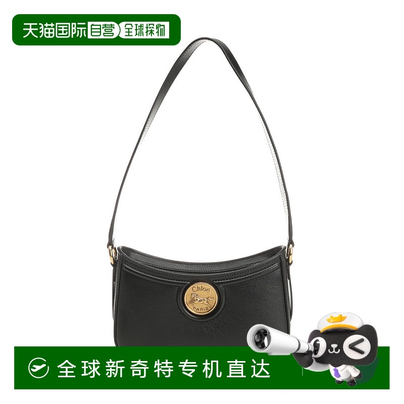 1h可退 香港直邮CHLOÉ 女士单肩包 CH25AP989O37001 AW2025 黑色