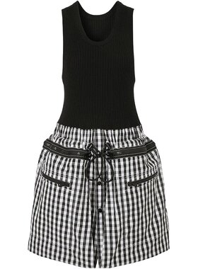 BURBERRY 女士连衣裙 45645041 SS2022 黑色 条纹回送衣服