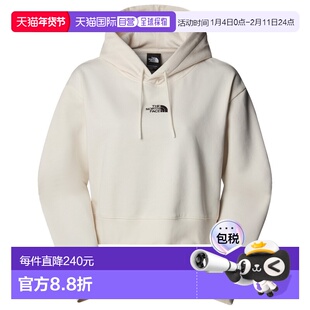 香港直邮THE NORTH FACE 女士卫衣 1172652WHITEDUNE CO 米白色