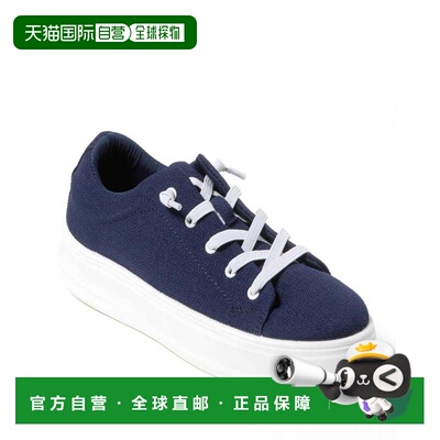 自营Dearfoams Women's Mabel Woven Slip On Sneaker - navy 美