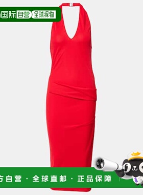 1h可退 香港直邮潮奢 Jacquemus 女士 La Pasadena 长袍中长连衣