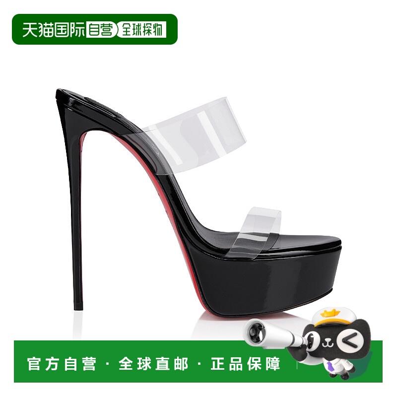 欧洲直邮CL路铂廷 红底鞋 25秋冬 3250415b439 女士 高跟凉鞋拖鞋