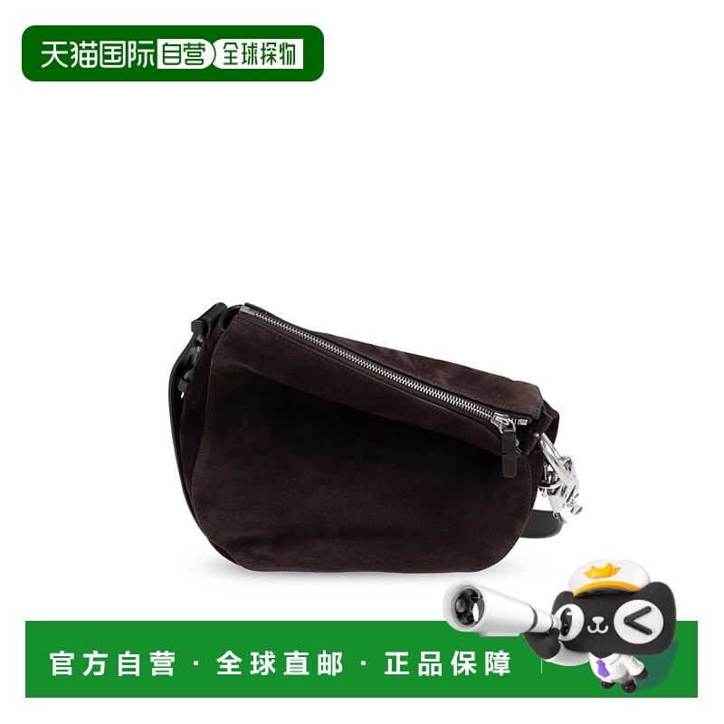 1h可退 香港直邮BURBERRY 女士斜挎包 8095064A7763DARKBROWN CO