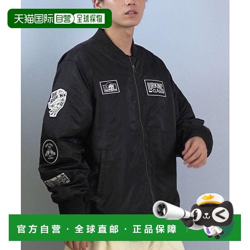 1h可退 日本直邮LURKING CLASS 男女同款 复古街头风夹克 ST25FJM