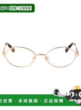 香港直邮JACQUEMUS 女士眼镜 JAC114C4OPTC4 SS2025 金色 Glasses