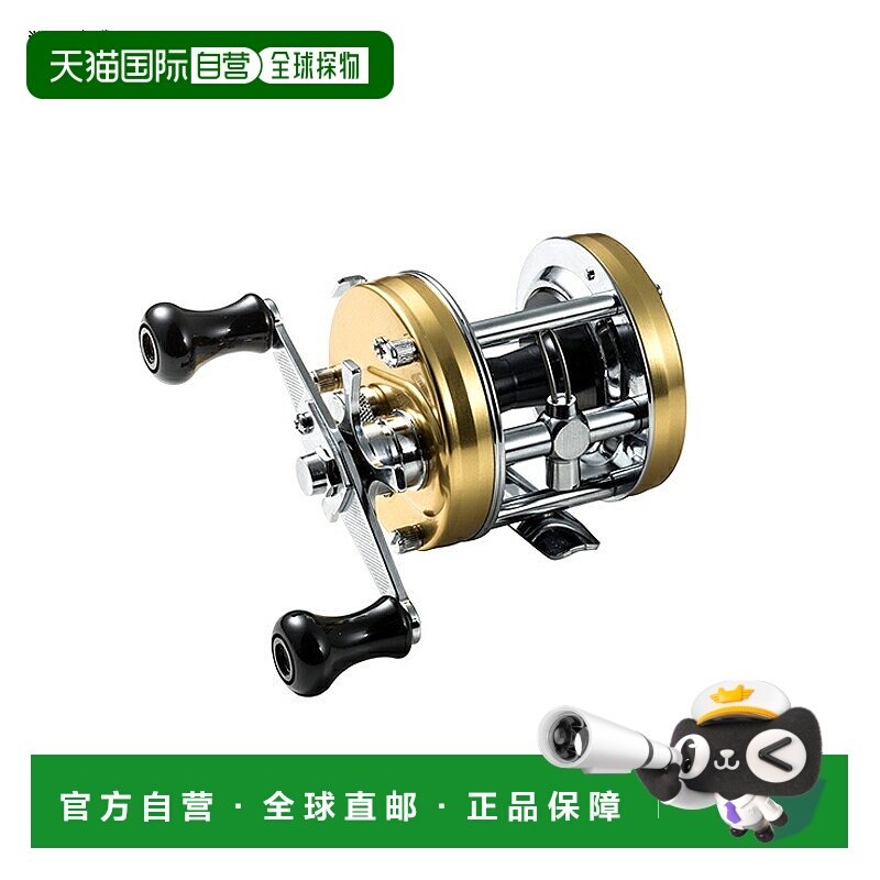 日本直邮Abu Garcia AMB Ambassador 5500CS 火箭香槟色右手渔线