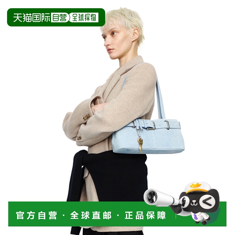 韩国直邮OSOI女士通用款女包SHOULDER BROCLE MINI [NEW DENIM SKY