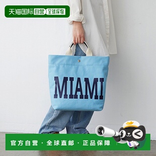 城市印花帆布方形托特包 TOPKAPI 带肩带 Breath 日本直邮TOPKAPI