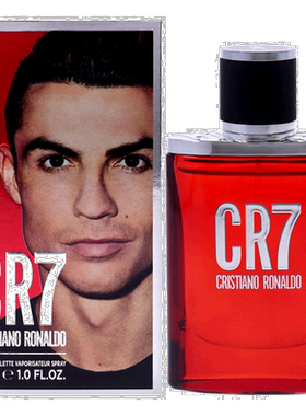 美国直邮Cristiano RonaldoC罗红色经典男士香水世界杯30ml正品