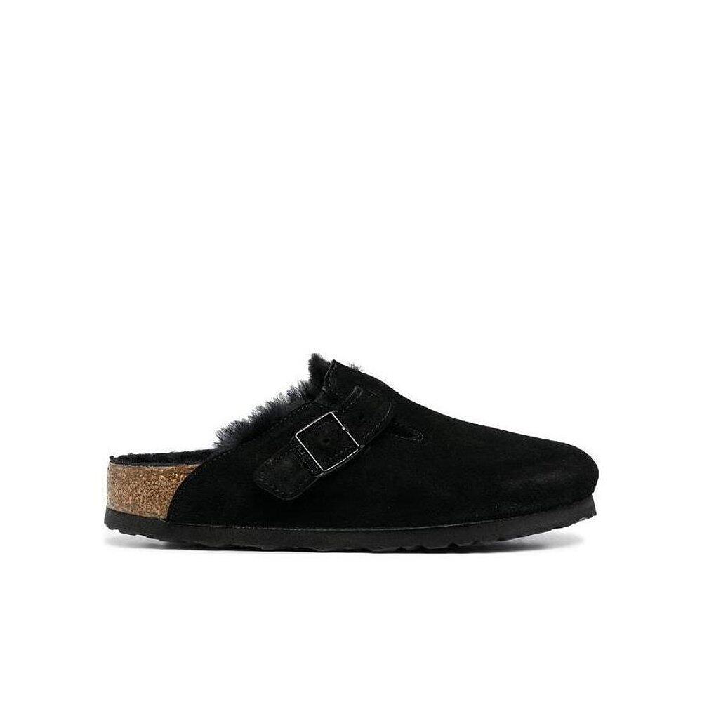 香港直发Birkenstock勃肯女士黑色休闲个性潮流质感时尚鞋259883