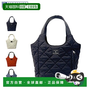 日本直邮ROOTOTE 女士轻便拉链托特包LT 圆形 Paruti 绗缝 D黑色3