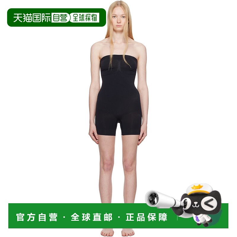 1h可退 香港直邮潮奢 SKIMS 女士 黑色 Seamless Sculpt Straples