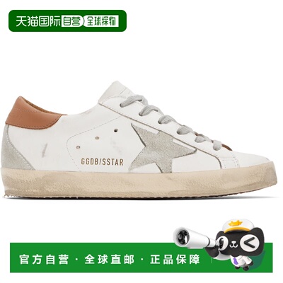 1h可退 香港直邮GOLDEN GOOSE 女士 白色 Super-Star 运动鞋 GWF0