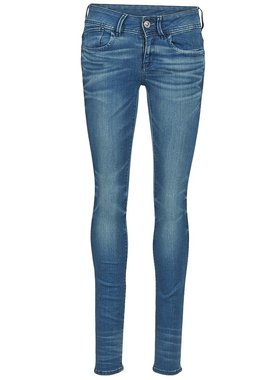 G-Star Raw 女士 LYNN MID SKINNY 牛仔裤 蓝色