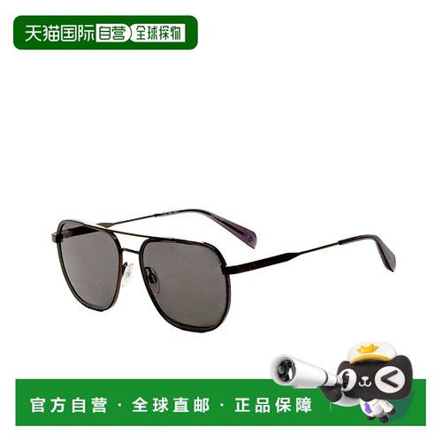 自营Rag & Bone Men's Ruthenium Grey 54mm Sunglasses - ruthen
