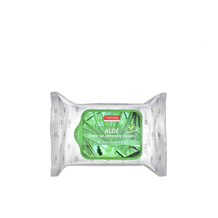 香港直发Purederm静美芦荟化妆清洁纸巾清爽舒适清透保湿30片