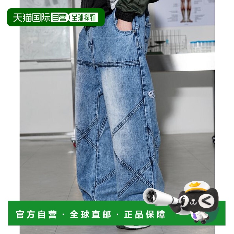 韩国直邮GLACK 公用牛仔裤GP059LI正品时尚流行穿搭显瘦日常百搭