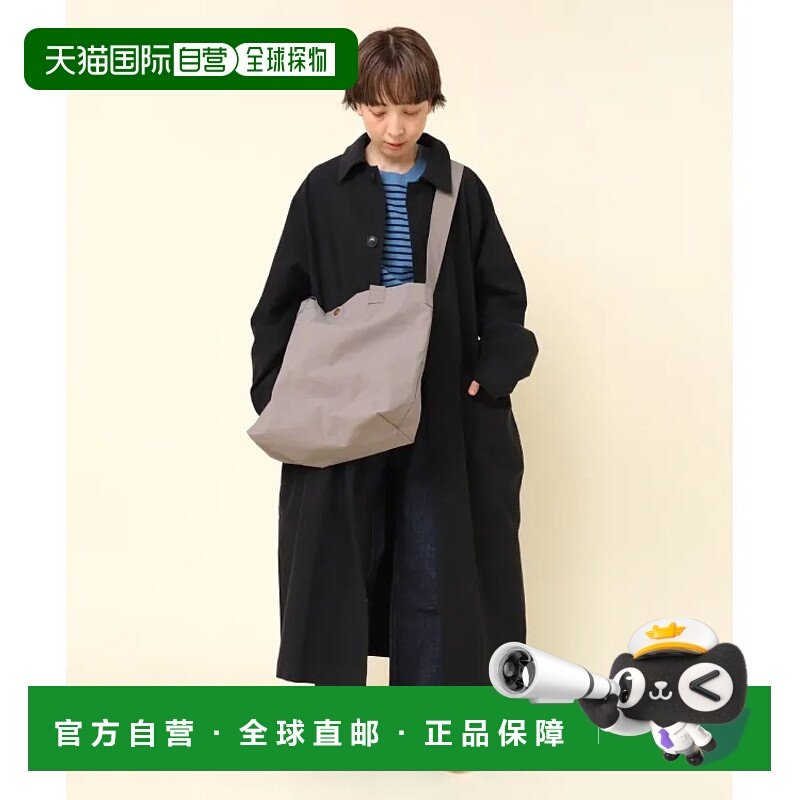 1h可退 日本直邮RNA-N 女士棉麻混纺立领外套 自然皱感设计 舒适