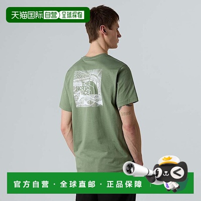 自营欧洲直邮北面 NSE Box Celebration男士T恤 THE NORTH FACE