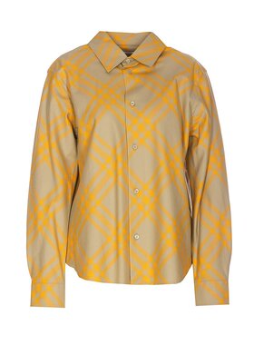 BURBERRY 女士衬衫 8077796B7363 AW2023 黄色 CAMICIE