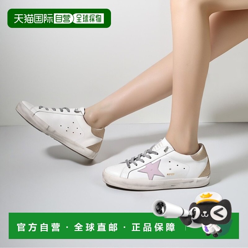 韩国直邮Golden Goose黄金鹅女款Superstar板鞋脏脏鞋GWF00102新