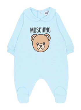 香港直邮MOSCHINO 男童套装 MUY098LCA1940304 SS2026 蓝色