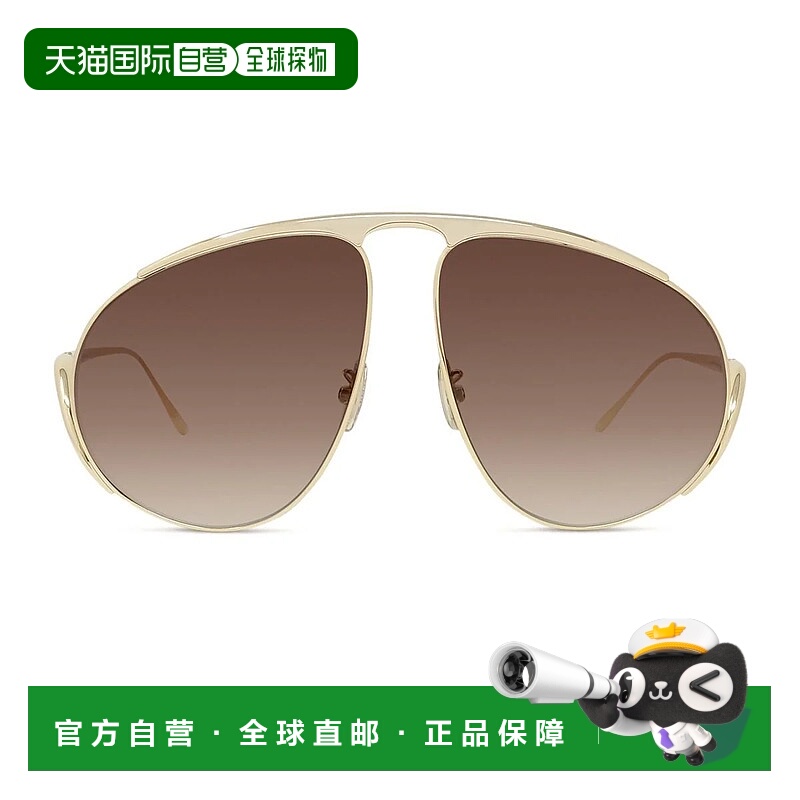 1h可退 香港直邮LOEWE 女士眼镜 18U15A60A17046 AW2026 金色 Loe