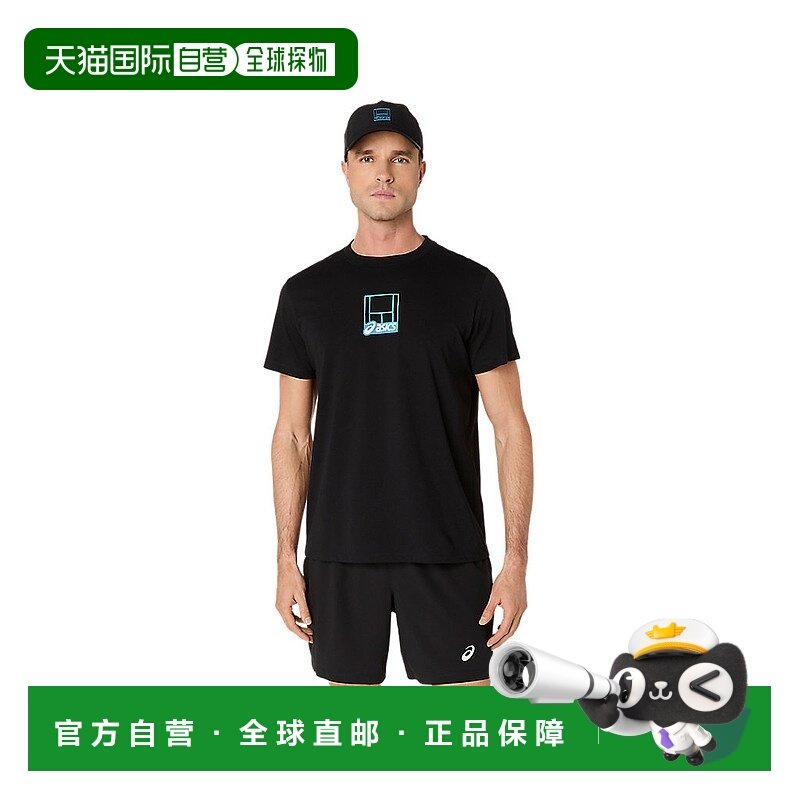 日本直邮【日本直邮】ASICS亚瑟士男女同款T恤2041A355-001,运动服/休闲服装,运动T恤,淘宝优惠券,粉丝福利购,淘宝优惠卷