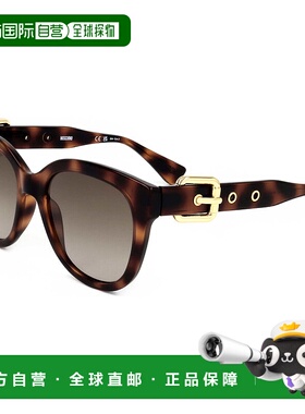 自营 Moschino女式54毫米哈瓦那太阳镜-哈瓦那 美国奥莱直发