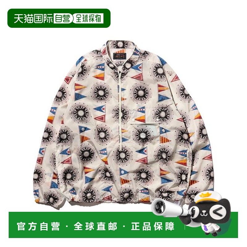 1h可退 日本直邮BEAMS PLUS Bay夹克 尼龙印花