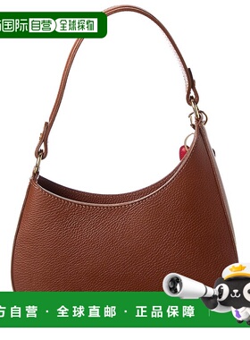 自营Persaman New York Sloane Leather Shoulder Bag - brown 美