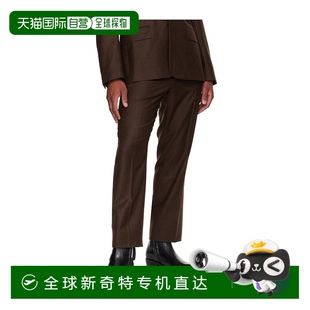 香港直邮SALVATORE 裤 FERRAGAMO 正装 784676EXPRESSO 男士 1h可退