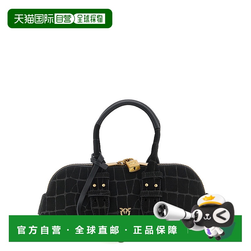 1h可退 香港直邮PINKO 女士手提包 105334A2YWZ99Q AW2025 黑色 S
