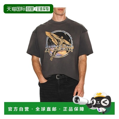 1h可退 香港直邮Represent 男士 Tour 金色T恤 MLM100823