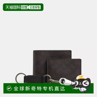 百搭 1h可退 女士功能小包钱包真皮时尚 美国直邮 简 Coach蔻驰