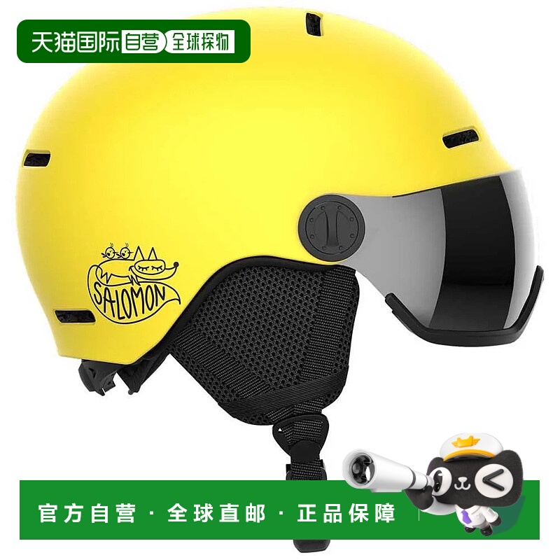 香港直邮SALOMON Orka Visor 带遮阳板的滑雪头盔 萨洛蒙中性
