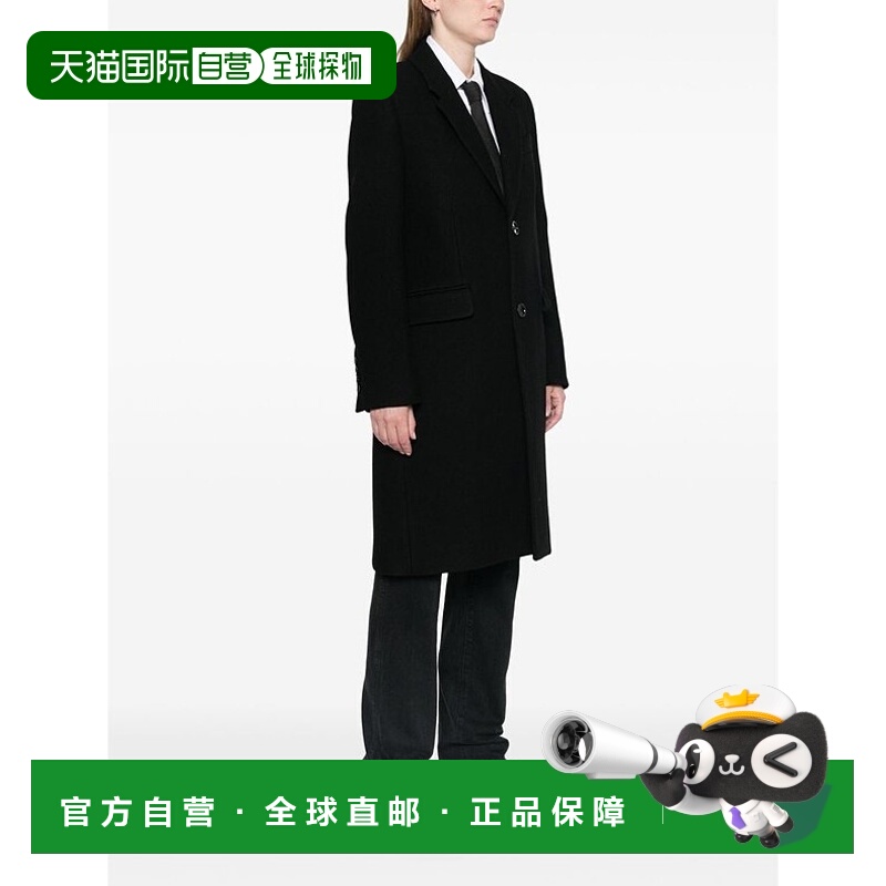 1h可退 香港直邮潮奢 Ami Paris 女士 两粒扣大衣 FCO010WV0049