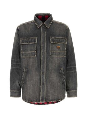 BALENCIAGA 男士衬衫 831645TSW671441 SS2025 蓝色