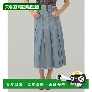 日本直邮【日本直邮】BEAMS女款半身裙61-27-1272-370新款百褶裙