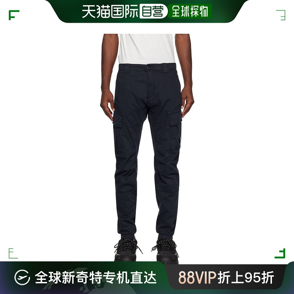 香港直邮潮奢 C.P. Company男士海军蓝 Ergonomic工装裤 15CMP