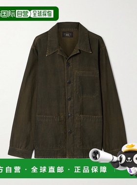 1h可退 香港直邮潮奢 RRL 拉夫 劳伦RRL 女士 Asher 棉质帆布夹克