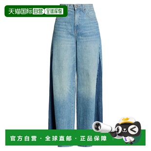 香港直邮NILI LOTAN 女士 牛仔长裤 blue 蓝色牛仔裤时尚舒适