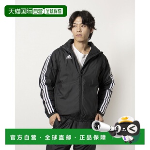 黑色 加厚保暖外套 JG8522 日本直邮阿迪达斯男士