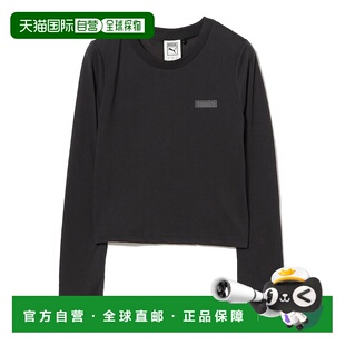 女装 联名修身 型 日本直邮PUMA 61141 裁短版 彪马 T恤 1h可退 长袖