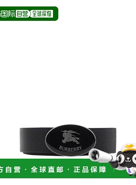 香港直邮BURBERRY 男士腰带 8112206 AW2025 黑色 Belt Black